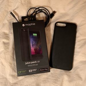 iPhone 7Plus Black Mophie Case